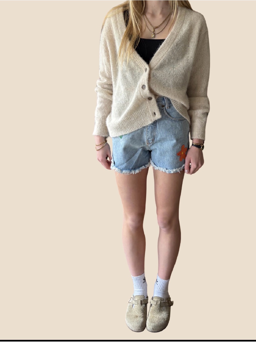 Jenni Kayne Mohair Blend Cardigan Xxl
